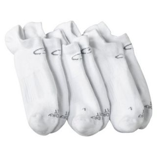 C9 by Champion Mens 3Pk Active Low Cut Cushion Socks   White