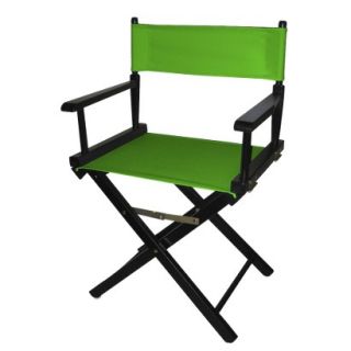 Directors Chair Directors Chair with Black Frame and Green Canvas