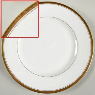 Royal Worcester Empire (Gold Trim) Dinner Plate, Fine China Dinnerware   Gold En