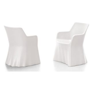 Domitalia Phantom Arm Chair PHANTOM.P.000.PE Color White, Light Without