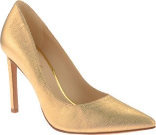 Womens Nine West Tatiana   Medium Gold Metallic Heels