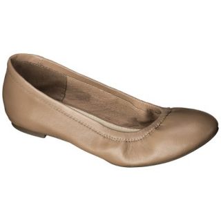 Girls Cherokee Hailey Genuine Leather Ballet Flats   Tan 5