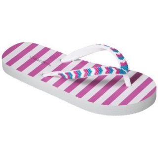Girls Xhilaration Hoppie Flip Flop Sandals   Pink L