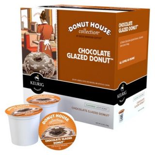 Donut House Collection Chocolate Glazed Donut Keurig K Cups, 18 Ct.