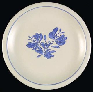 Pfaltzgraff Yorktowne (China) Large Dinner Plate, Fine China Dinnerware   Blue F