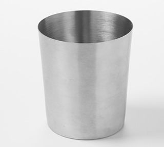 American Metalcraft 26 oz Round French Fry Cup   Satin Finish Stainless