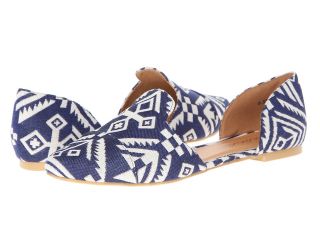 Matisse Coconuts Questa Womens Flat Shoes (Blue)