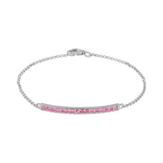 Pink CRYSTALLIZED   Swarovski Elements Bracelet, White, Girls