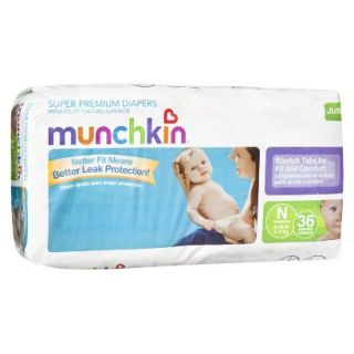Munchkin Super Premium Diapers Jumbo Pack   Size Newborn (36 Count)