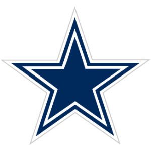 Dallas Cowboys 12in Car Magnet