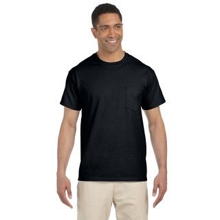 Gildan Mens Ultra Cotton Pocket Undershirts (pack Of 9)