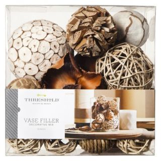 Threshold Decorative Mixed Vase Filler   White/Natural