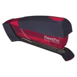 PaperPro Desktop Stapler, 20 Sheet Capacity   Red/Black