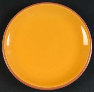 Bobby Flay China Yellow Salad Plate, Fine China Dinnerware   All Yellow,Undecora