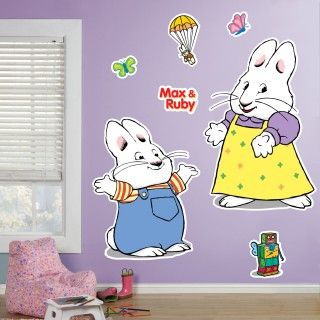 Max Ruby Giant Wall Decals