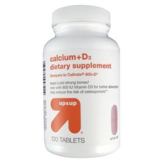 up&up Calcium 600mg+D Tablets 120ct
