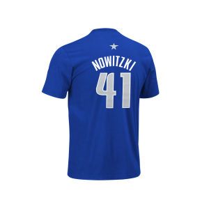 Dallas Mavericks Dirk Nowitzki adidas NBA Player T Shirt