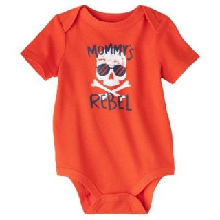 Circo Newborn Boys Mommys Rebel Bodysuit   Tangy Orange 24 M