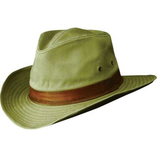 Cotton Outback Hat   Khaki, Large, Model MC68