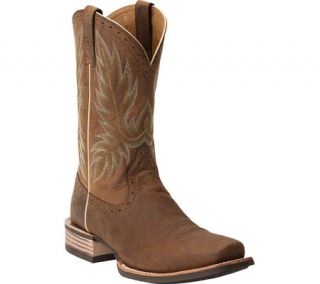 Mens Ariat Crossbred   Distressed Brown Full Grain Leather Boots