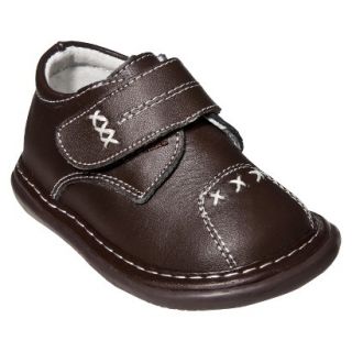 Little Boys Wee Squeak Cross Shoes   Brown 6