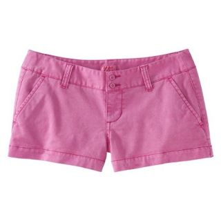 Mossimo Supply Co. Juniors Chino Short   Summer Pink 7