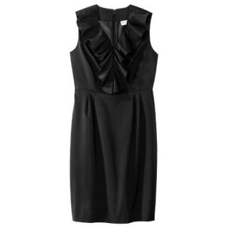 Merona Petites Sleeveless Sheath Dress   Black 10P