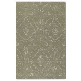 Geneva Laurel Green Wool Rug (8 X 10)