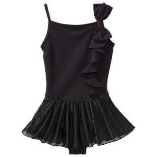 Freestyle by Danskin Girls Activewear Dress   Galaxy Black L