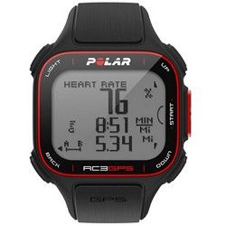 Polar RC3 GPS Watch with Heart Rate Monitor   Black (90048174)