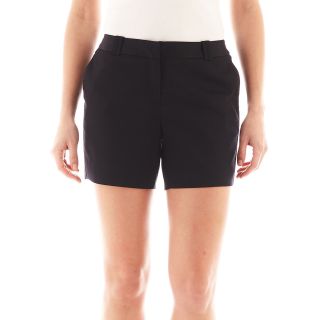 Worthington Sateen Shorts   Tall, Black/White