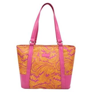 Sachi Pink Insulated Fashion Lunch Tote
