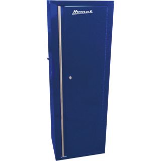 Homak 18 Inch Pro Series Full Height Side Locker   Blue, Model BL08041021