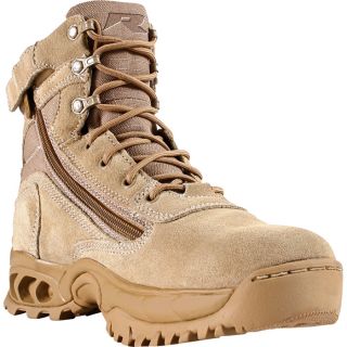 Ridge 7 Inch Desert Storm Zipper Boot   Sand, Size 13, Model 3003Z