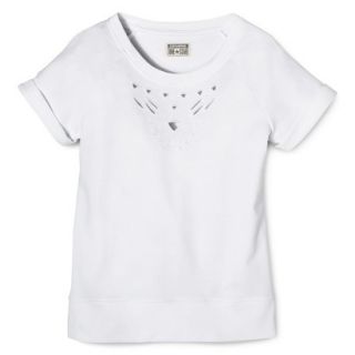 Converse One Star Womens Cutout Sweatshirt   White XL
