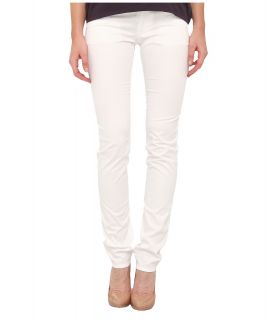 Armani Jeans Straight Leg Low Rise Denim Womens Jeans (White)