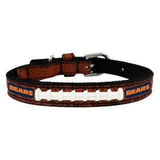 Chicago Bears Classic Leather Toy Football Collar