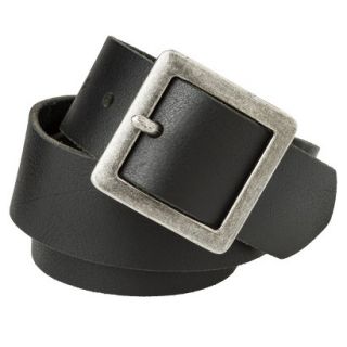 Mossimo Supply Co. Black Genuine Leather Pilgrim Belt   XL