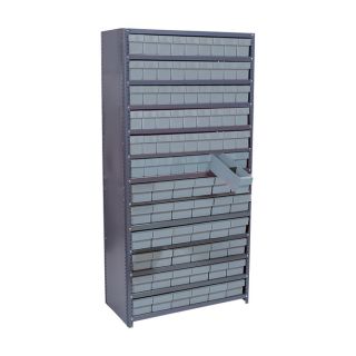 Quantum Storage Systems Closed Shelving System with Super Tuff Drawers  