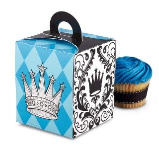 Elegant Prince Damask Cupcake Boxes