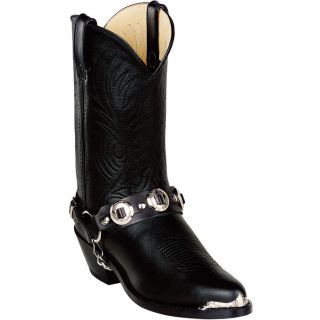 Durango 11 Inch Harness Western Boot   Black, Size 8 Wide, Model DB560