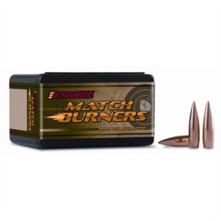 Barnes Match Burner Bullets   6mm .243 68 Gr Fb Match 100/Box