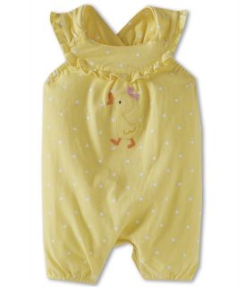 le top Darling Ducks Dot Sunsuit   Baby Duck Girls Jumpsuit & Rompers One Piece (Yellow)
