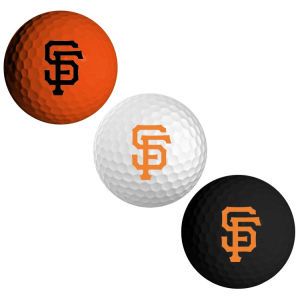 San Francisco Giants 3pk Golf Ball Set