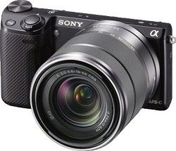 Sony NEX 5RK/B Compact Interchangeable Lens Digital Camera with 18 55 Lens (Blac
