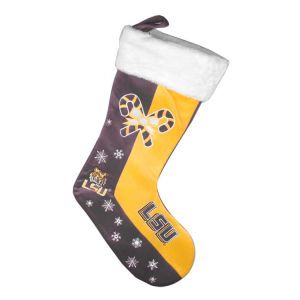 LSU Tigers Forever Collectibles Team Logo Stocking