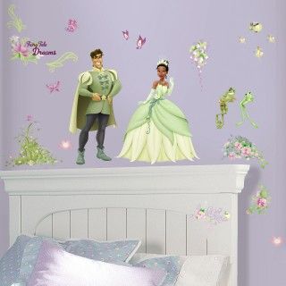 Princess and the Frog Removable Wall Decorations