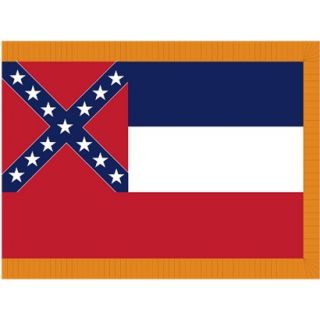 Mississippi State Flag   3 x 5