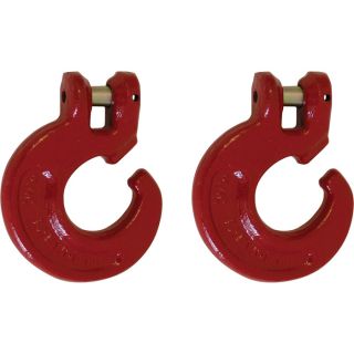 Portable Winch C Hook for Choker Chains   1/4 Inch 5/16 Inch, 2 Pack, Model PCA 