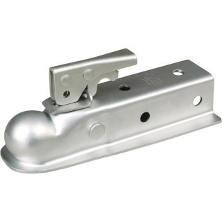 Ultra Tow Posi Lock Trailer Coupler   Fits 2 Inch Ball, 3 Inch Channel, 3500